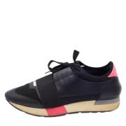 Balenciaga Vintage Pre-owned Laeder sneakers Black, Dam