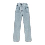 The Mannei Aspos jeans med veck Blue, Dam