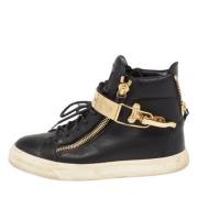 Giuseppe Zanotti Pre-owned Pre-owned Laeder sneakers Black, Dam