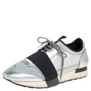 Balenciaga Vintage Pre-owned Laeder sneakers Gray, Dam