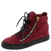 Giuseppe Zanotti Pre-owned Pre-owned Mocka sneakers Red, Dam
