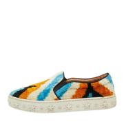 Aquazzura Pre-owned Pre-owned Sammet sneakers Multicolor, Dam