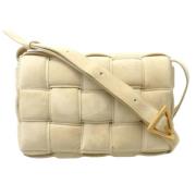 Bottega Veneta Vintage Pre-owned Mocka axelremsvskor Beige, Dam