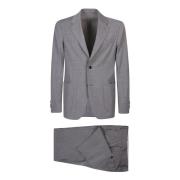 Lardini 920 Grå Easy Wear Suit Gray, Herr