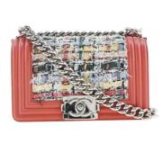 Chanel Vintage Pre-owned Laeder chanel-vskor Red, Dam