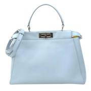 Fendi Vintage Pre-owned Laeder fendi-vskor Blue, Dam