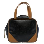 Yves Saint Laurent Vintage Pre-owned Canvas handvskor Black, Dam