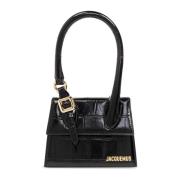 Jacquemus ‘Le Chiquito Moyen Boucle’ axelväska Black, Dam