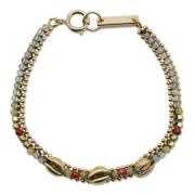 Isabel Marant Pärlad Shell Armband Multicolor, Dam