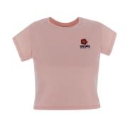 Kenzo Bomull T-shirt Pink, Dam