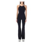 Nike Spaghetti Jumpsuit - Stilfull och Trendig Black, Dam