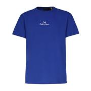 Polo Ralph Lauren Logobroderade Bomull T-shirts och Polos Blue, Herr