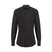 Dolce & Gabbana Tuxedo skjorta Black, Herr