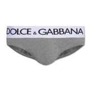 Dolce & Gabbana Kalsonger med logotyp Gray, Herr