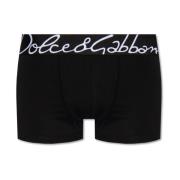 Dolce & Gabbana Boxershorts med logotyp Black, Herr