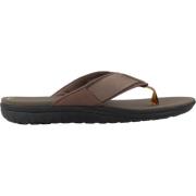 Clarks Flip Flops Brown, Herr