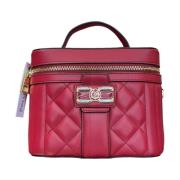 Pollini Röd handväska med avtagbar kedjereim Red, Dam