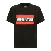 Sacai Know Future T-shirt Black, Herr