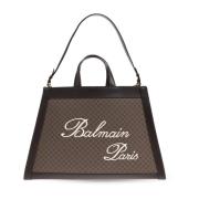 Balmain ‘Oliviers Cabas’ shopper väska Brown, Dam