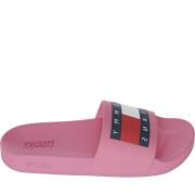 Tommy Jeans Sliders Pink, Dam