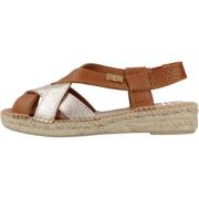 Toni Pons Flat Sandals Brown, Dam