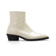 Proenza Schouler Branco heeled ankle boots Beige, Dam