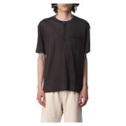 Paolo Pecora T-Shirts Brown, Herr