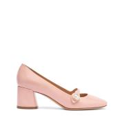 Casadei Delikat Pärla Mary Jane Klack Pink, Dam