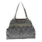 Coach Pre-owned Pre-owned Canvas totevskor Gray, Dam