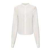 MM6 Maison Margiela Skjorta med utskärningar White, Dam