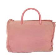 Prada Vintage Pre-owned Tyg prada-vskor Pink, Dam