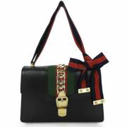 Gucci Vintage Pre-owned Laeder handvskor Black, Dam