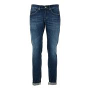 Dondup Modern Slim-Fit Jeans Blue, Herr