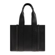 Chloé ‘Woody Large’ shopper väska Black, Dam