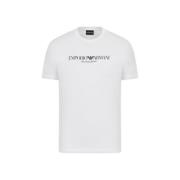 Emporio Armani Aquila Logo T-Shirt White, Herr