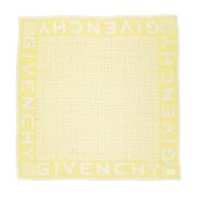Givenchy Silkeskvadrat 4G-tryck Yellow, Dam
