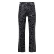 Karl Lagerfeld Klassiska Straight Leg Jeans Black, Dam