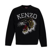 Kenzo Bomullssweatshirt Black, Herr