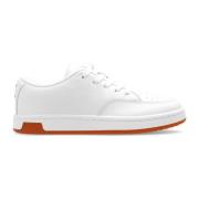 Kenzo Lädersneakers White, Dam