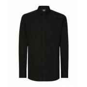 Dolce & Gabbana Essential Collection Bomullsskjorta Black, Herr