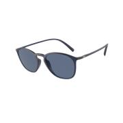 Giorgio Armani Elegant och Raffinerad Solglasögonkollektion Blue, Herr