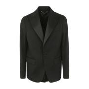 Golden Goose Svart Guld Tuxedo Jacka Black, Herr