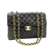 Chanel Vintage Pre-owned Laeder chanel-vskor Black, Dam