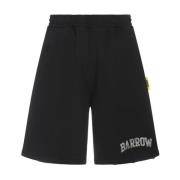 Barrow Svarta sportiga Bermuda shorts Black, Dam