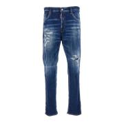 Dsquared2 642 FIT Jeans Blue, Herr