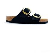 Birkenstock Arizona Big Buckle Sandaler Black, Dam