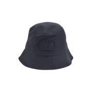 Valentino Vintage Pre-owned Bomull hattar-och-kepsar Black, Dam