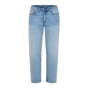 My Essential Wardrobe Höga Straight Y Jeans, Ljusblå Retro Tvätt Blue,...
