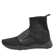 Balmain Pre-owned Pre-owned Tyg sneakers Black, Dam