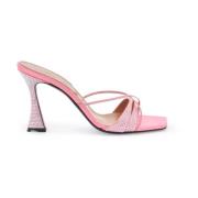 D'Accori Rhinestone Lust Mules Pink, Dam